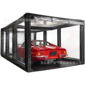 透明汽车充气帐篷展览车罩汽车美容喷漆帐篷防水防沙尘停车帐篷