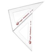 160三角尺60cm三角板刻度57CM大号透明三角尺