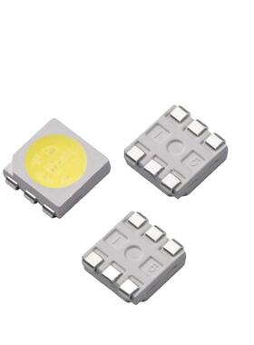 5050贴片led灯珠0.2W三安灯条晶元白光80显9022-24lm高亮灯带