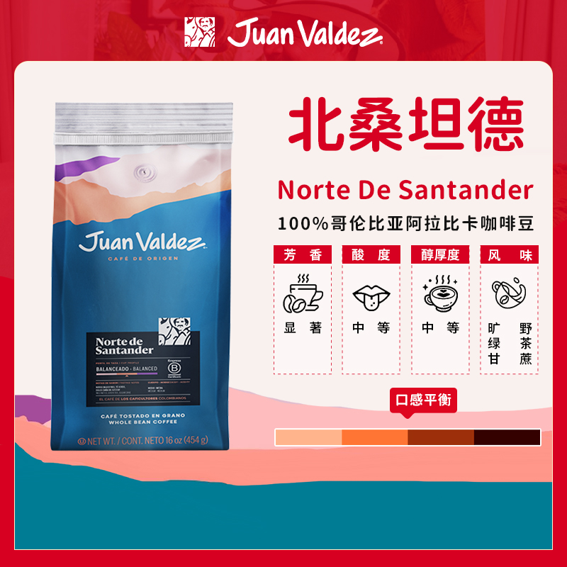 哥伦比亚单一产区北桑坦德咖啡豆