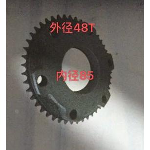 喷气织布机配件 卷曲飞轮48T 48牙链轮