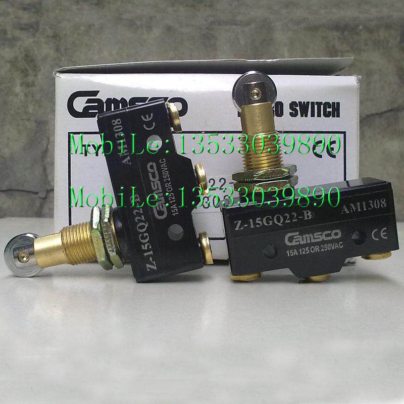 实物拍摄原装正品台湾三实CamSco微动开关Z-15GQ22-B   AM-1308