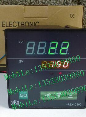 实物拍摄原装正品 台湾SKG温控仪TREX-C900 TREX-C900FK01-V*HL