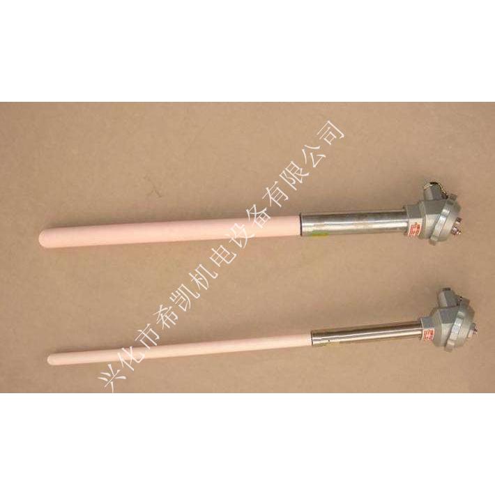 99刚玉质陶瓷耐磨耐腐蚀热电偶 温度传感器 测温探头WRN-130 K型