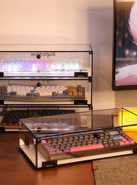 Alightstone客制化机械键盘收纳舱键盘套件展示柜防尘收纳盒