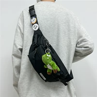 Черный значок, динозавр, подвеска