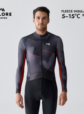VALORE公路骑行服保暖抓绒长袖上衣男AOE秋冬季加绒软壳夹克未知