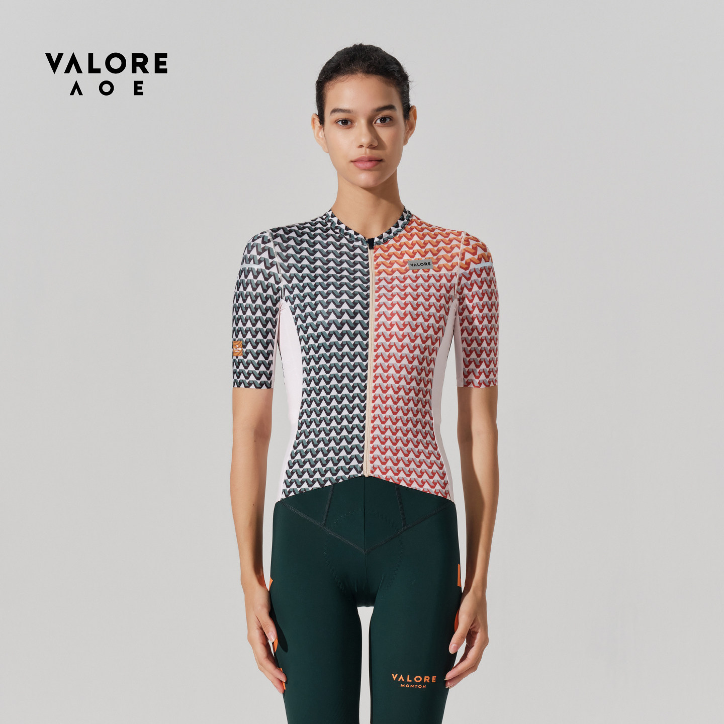 VALORE幻格迹短袖上衣女款春夏季凉感山地公路车AOE骑行服26新款
