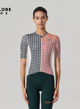 VALOREAOE短袖上衣女款春夏季凉感山地公路车骑行服26新款幻格迹