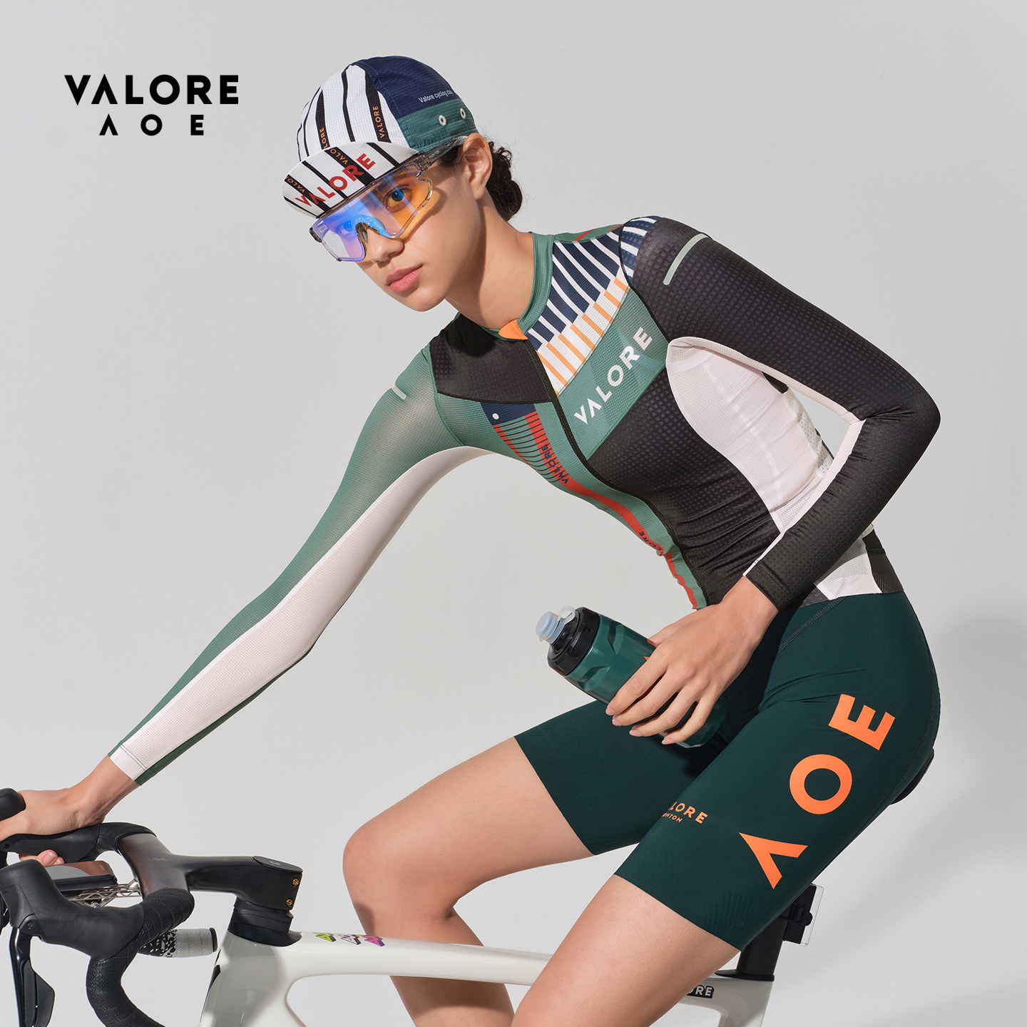 VALORE骑行服炫格长袖上衣春夏季透气显瘦山地公路车衫女士26新款