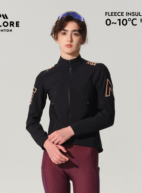 VALORE骑行服抓绒夹克防风防水保暖硬壳外套尘途女士防寒装秋冬季