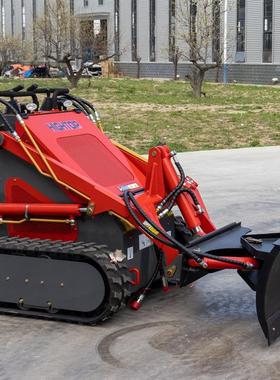 l海拓小型2马力滑移装载机 d出国口美农用履带Skid steer 15oaer