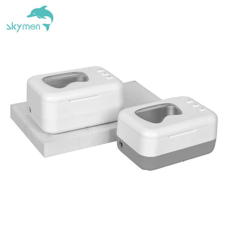 超声波清洗机口MKP洁牙腔假牙套清洗器小型家用眼手镜表首饰清机