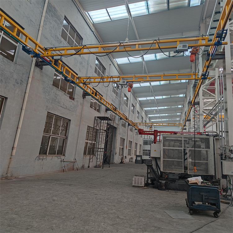 B50KG高博款室KBK起重机无横梁钢性合自2立式组工位柔性KK起重机