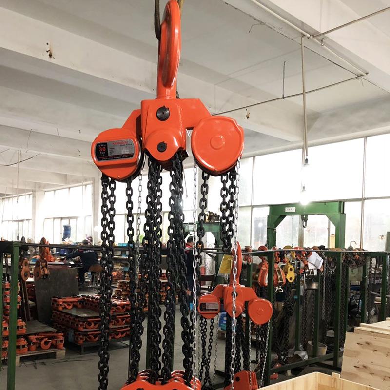 现货供湾 台1t2t3t5吨10吨S20吨三角形手应拉葫芦HZ手拉葫芦