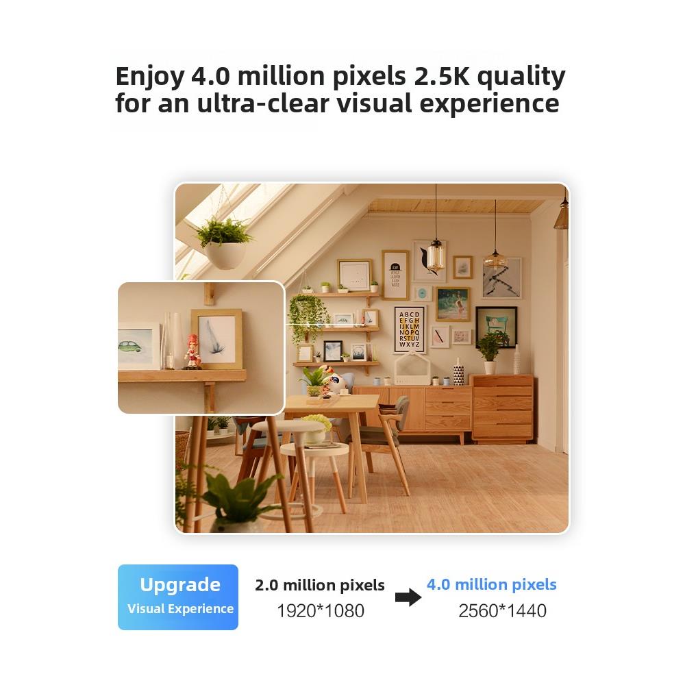 乐成Ta3/Ta3R摄像头400万高清手机远程家庭室内360度全景对讲监控