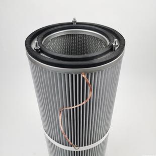 粉末回收粉尘 螺杆吊装 聚酯纤维 覆膜阻燃除尘滤芯 滤筒 PTFE