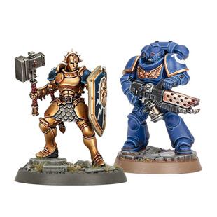 战锤 40K AOS 试涂模型 雷铸神兵 星际战士 Paint