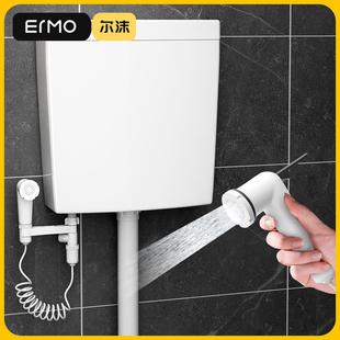 家用卫生间蹲便器抽水节能马桶水箱大冲力加厚蹲坑挂墙厕所冲水箱