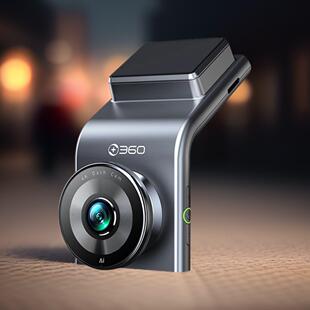 360行车记录仪G300 4K超清汽车载无线 线全景停车监控免安装2024