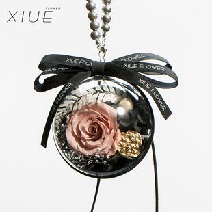 永生花汽车挂件内饰礼品高级感车饰车内挂件女新车后视镜装饰新款