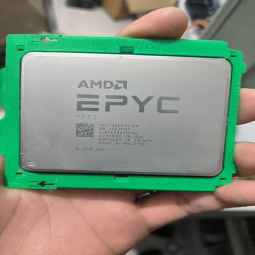 议价AMD EPYC 7F52 CPU 3.5主频16可维修
