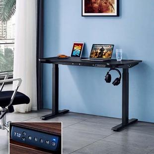 燊腾电动升降桌腿智能电竞游戏桌家用电脑台简约办公圆腿JX022A