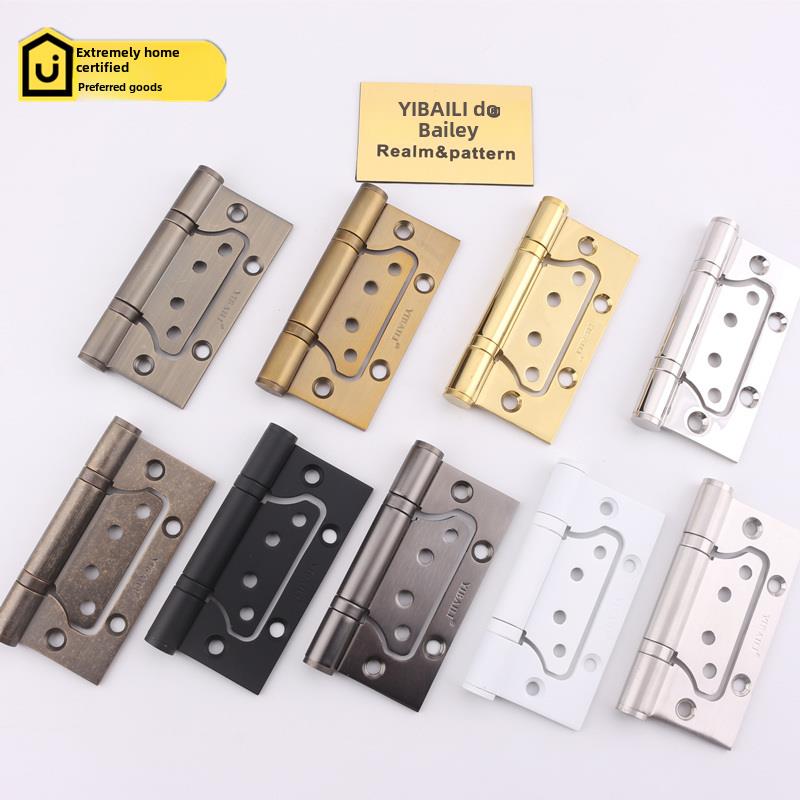 一佰利Pvd黄金铰炼古董不锈钢铰炼无槽灰色黑色静音轴承铰炼