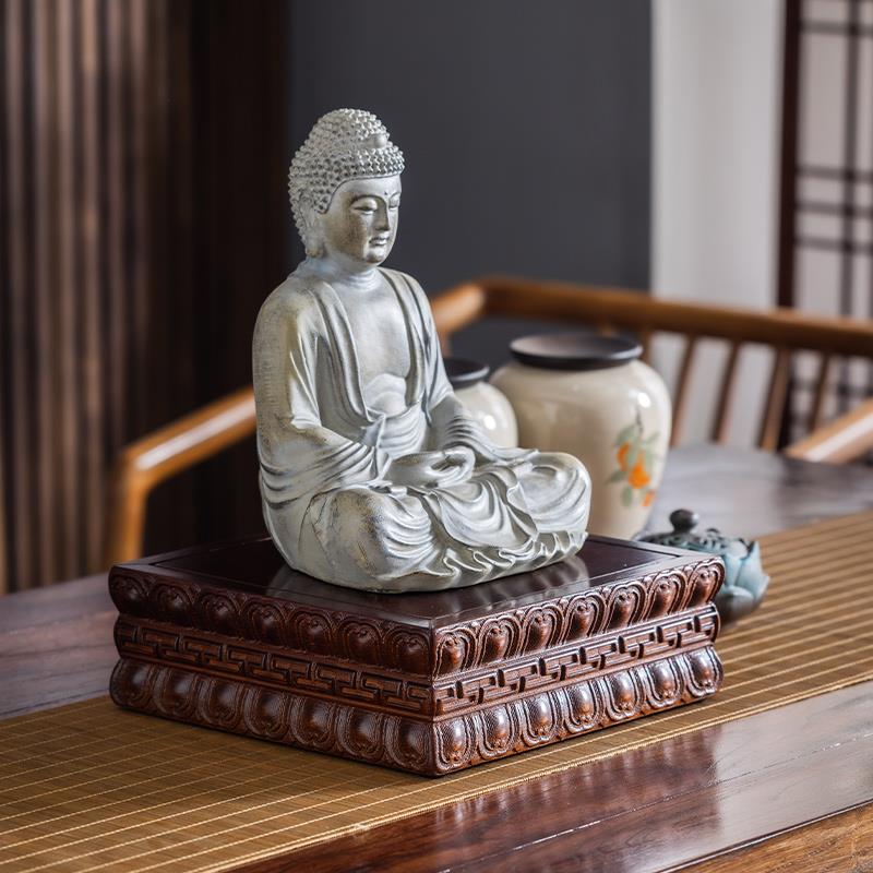 桌面佛龛莲花佛台供桌香案家用观音供奉台财神爷供奉桌佛像供座台