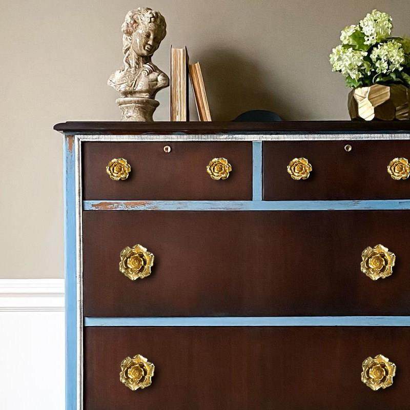 明装中古法式新中式覆古玫瑰花拉手抽屉整体橱柜衣柜门门把手单孔,基础建材,小拉手,淘宝优惠券,粉丝福利购,淘宝优惠卷