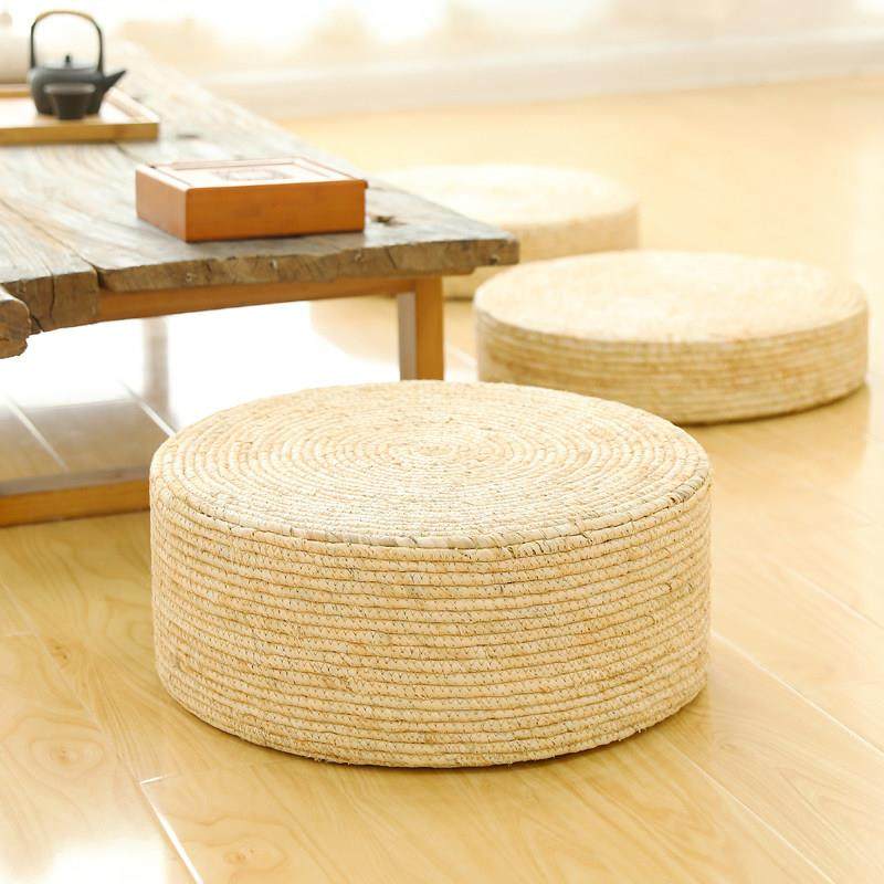 玉米皮蒲团加厚垫子榻榻米卧室懒人地上坐垫飘窗台打坐禅修垫家用,居家布艺,蒲团,淘宝优惠券,粉丝福利购,淘宝优惠卷