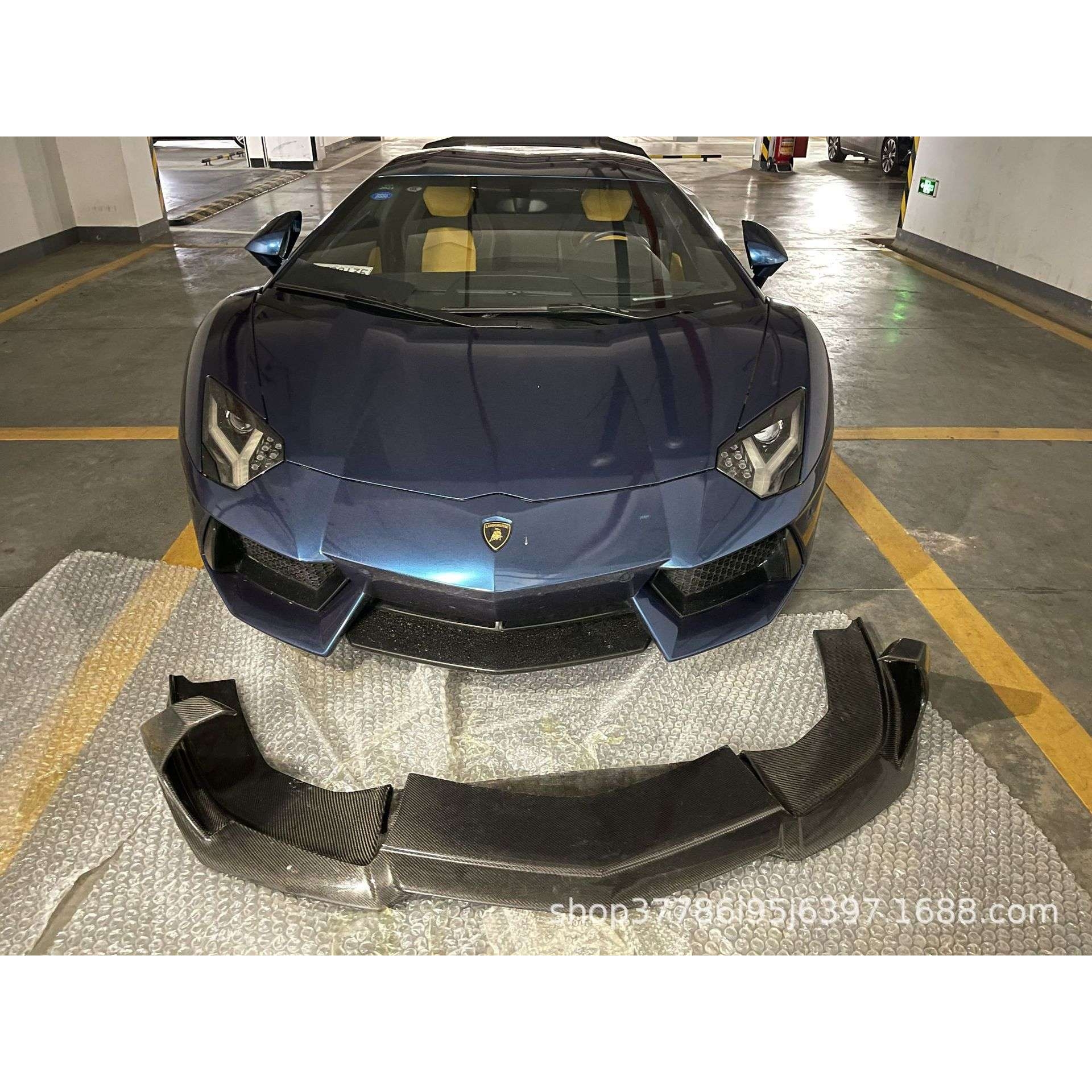 LP700 改装 V款 Vorsteiner 碳纤维前唇 前扰流