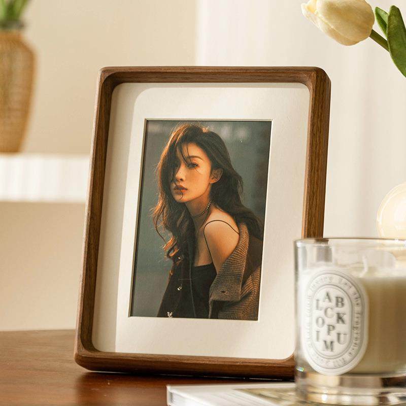 黑胡桃实木相框摆台高级感写真6寸8寸打印洗照片做成相框空框,农机/农具/农膜,其它农用工具,淘宝优惠券,粉丝福利购,淘宝优惠卷