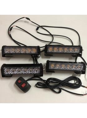 汽车LED中网爆闪灯反击灯警示灯led暴闪灯前杠前雾灯12-24V其他无