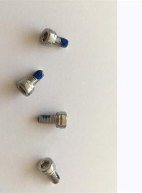直304不锈钢 DIN912 3*6 蓝色点胶 内六角圆柱头螺钉