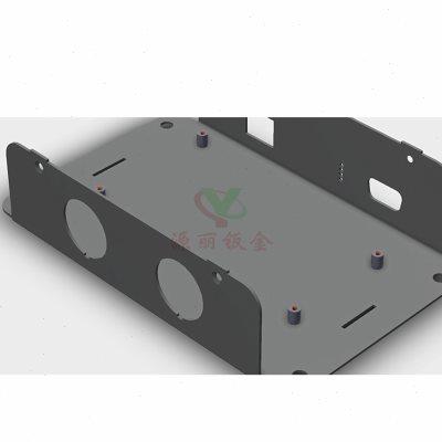 铝合金机箱白色itx机箱仪表机箱定做钣金外壳加工小型便携式机箱