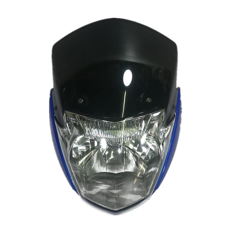 建设田达摩托车配件TD150-46天戟大灯头罩导流罩大灯壳总成前脸