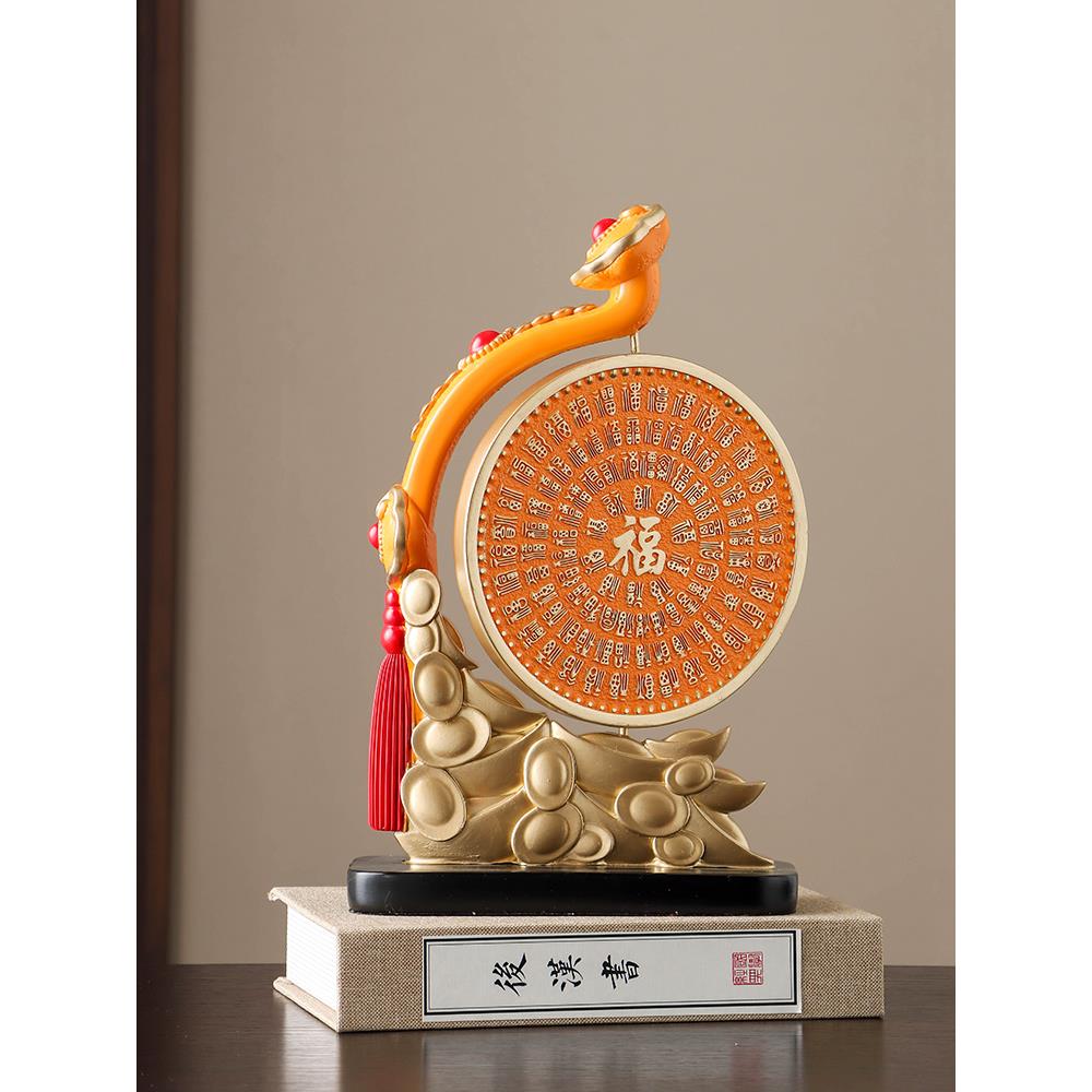 新中式百福如意客厅屏风摆件家居装饰电视柜高档家用玄关乔迁礼品