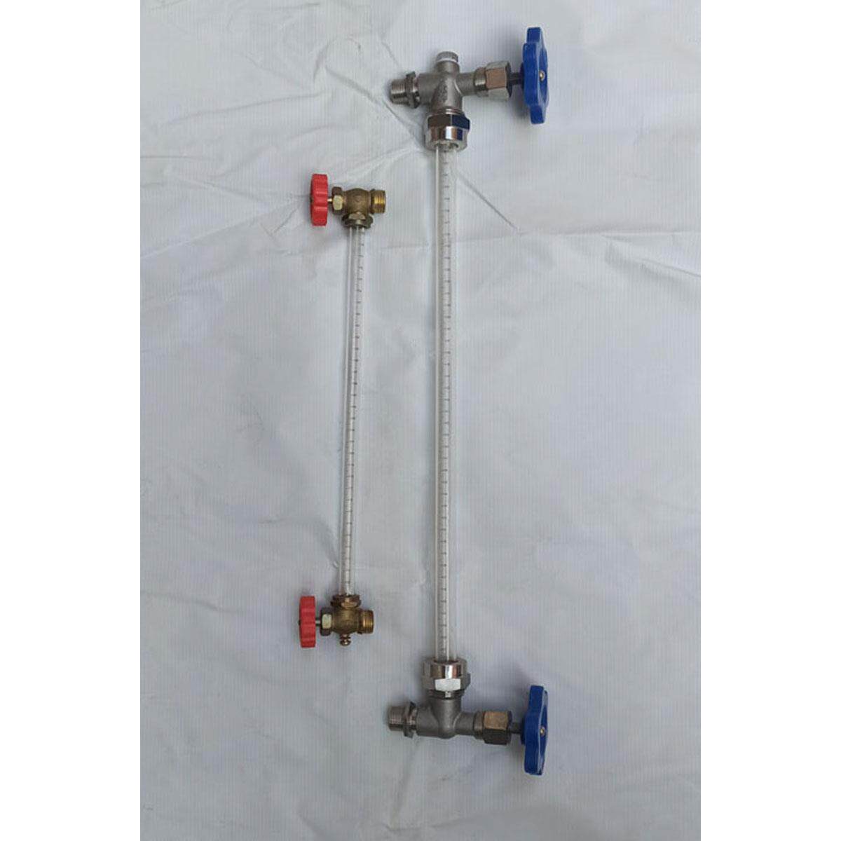 整套消防水池水箱简易液位显示器液位计管亚克力油位考克透明刻度