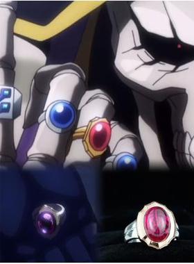 不死者之王动漫同款戒指OVERLORD周边安兹乌尔恭之戒指环