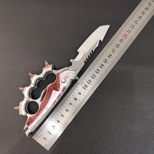 三角洲行动周边22厘米弹跳信条传说近战武器玩具金属模型游戏周边
