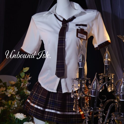 《诱文》激情JK诱惑辣妹校园约会制服纯欲日系性感领带学院风