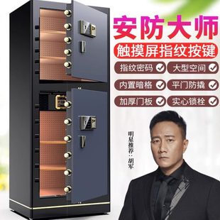 指纹箱防火1.5米1.8米钢管奈斯英文柜欧供大 定制办公家用m全密码