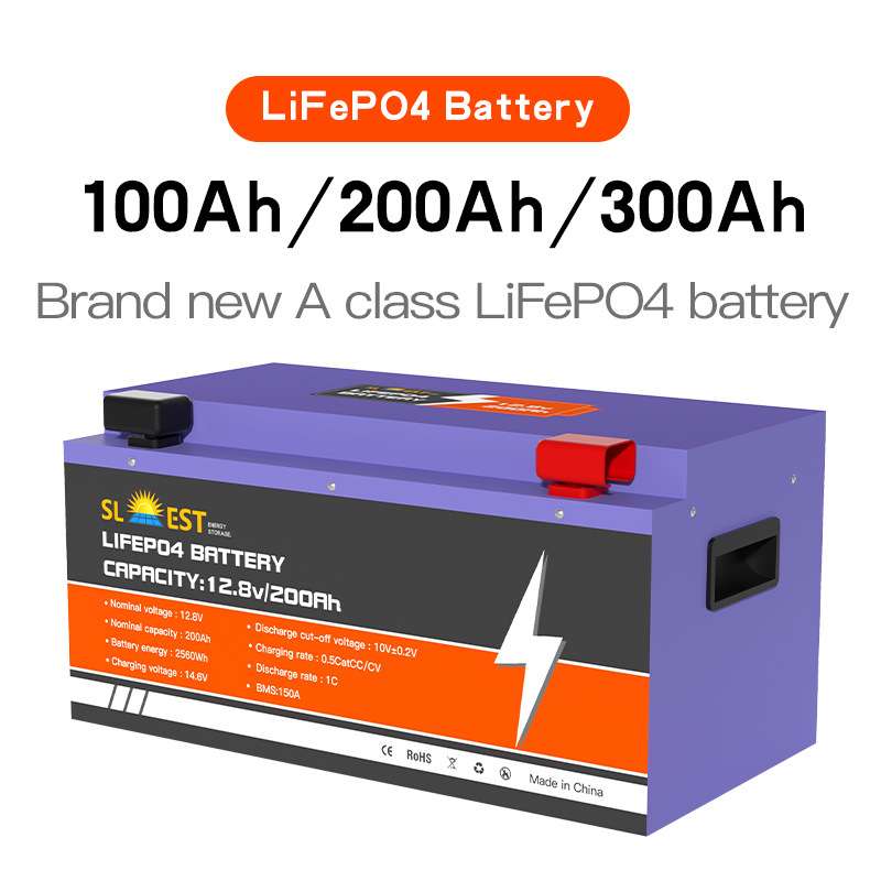 100 200 300 Ah Brand new A class LiFePO4 battery