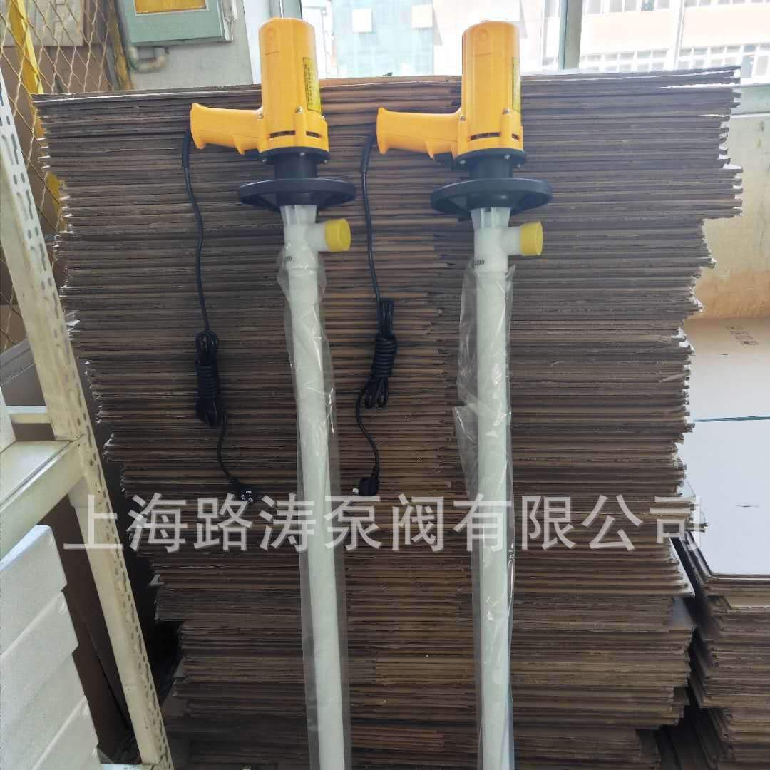 供应SB-550W+HD-PPHT-1000化工抽液泵PP耐酸手提电动插桶泵