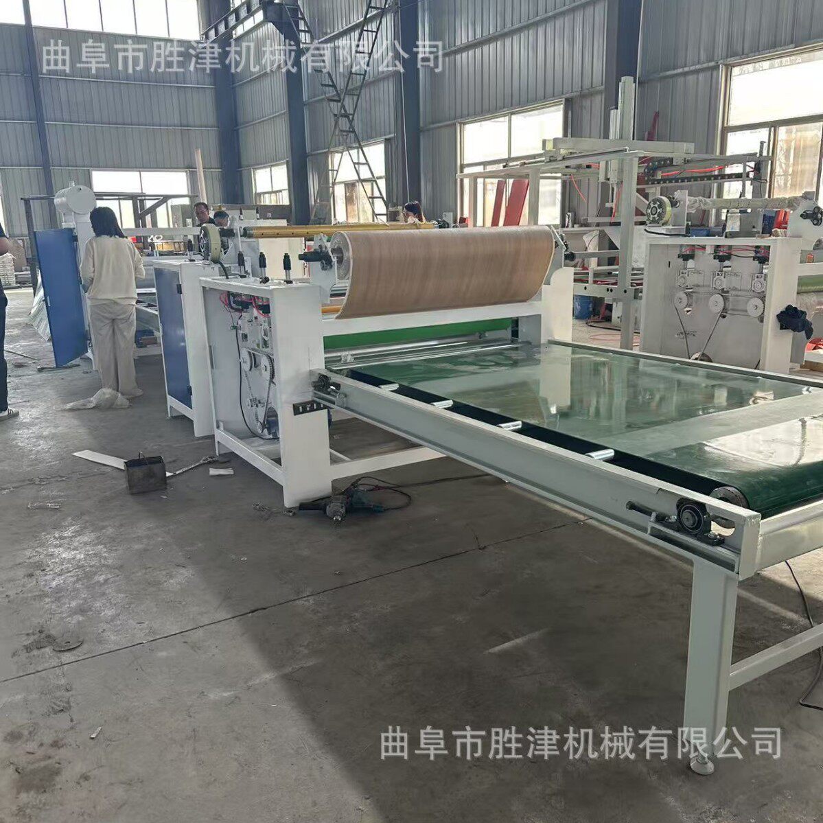 风管板吸音板复合机不锈钢卷PVC膜平贴机防火板铁皮复合机