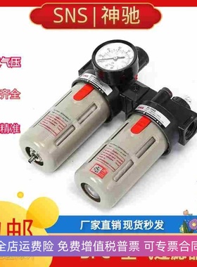 SNS神驰 空气过滤组合二联件 BFC2000 BFC3000 BFC4000油水分离器