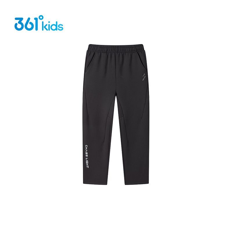 361°儿童男童针时尚舒适长裤2025冬季新款大童休闲