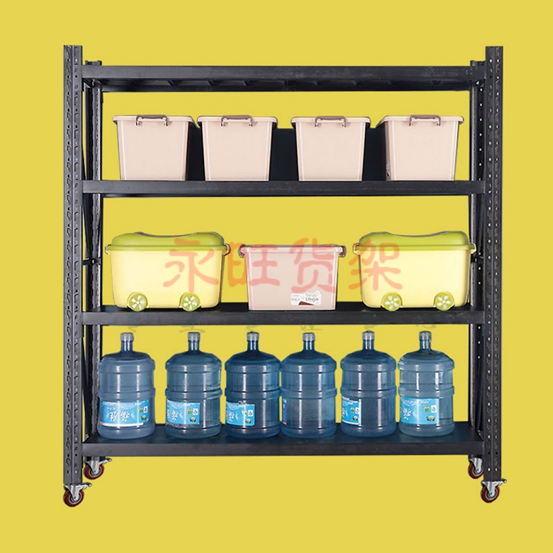 仓储推车置物架带轮货架可移动推拉多层拆卸多功能可调节铁架定制