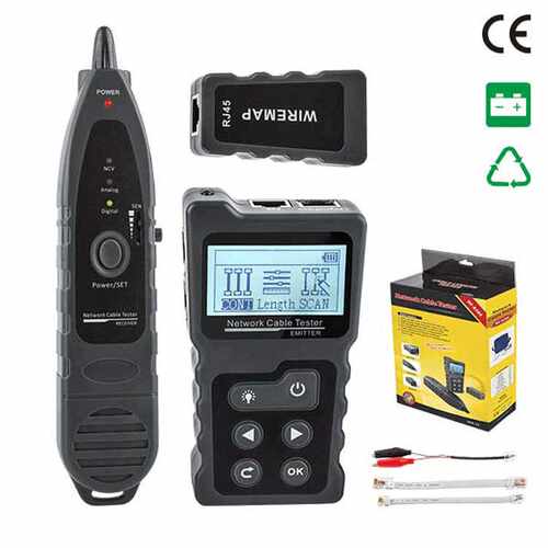 8209版 Network Cable Tester LAN Ethernet Wire Tracer
